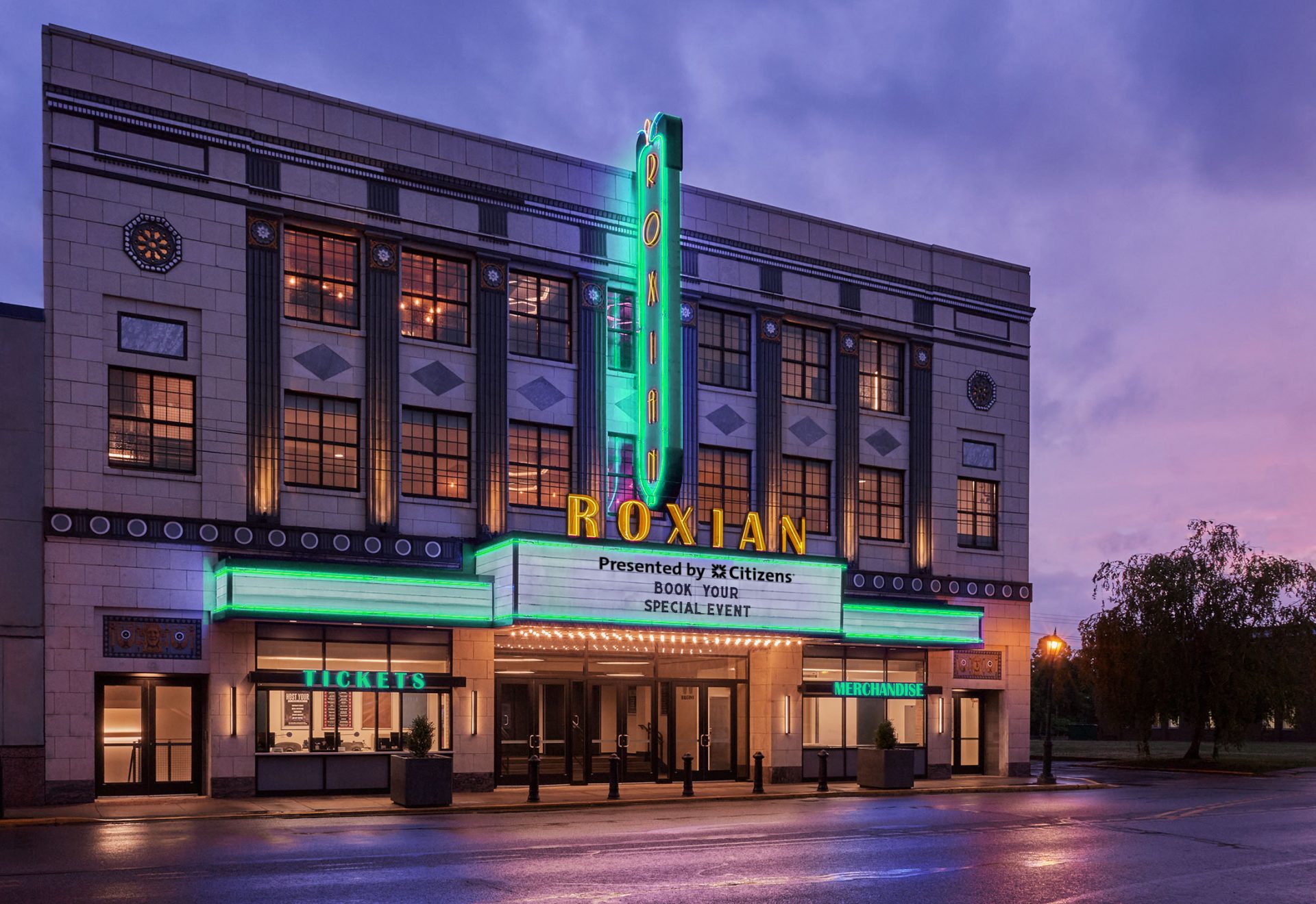 Citizens Expands Live Music Investment in Pittsburgh with Roxian Theatre
